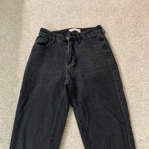 Pacsun Mom Jeans High Waisted in Black